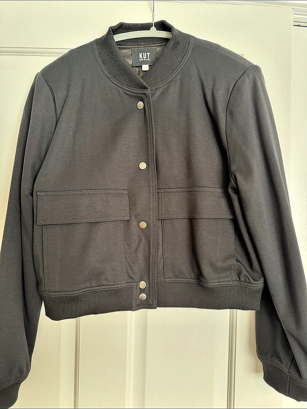KUT from the Kloth Bomber Jacket in Black Like New
